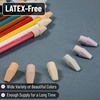image:imageMr Pen Pencil Top Erasers 120 Pack LatexFree NoSmudge  Cap Pencil Erasers for Precise Erasing Kids Teachers Studying Supplies Vibrant ColorsNatural Colors