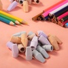 image:imageMr Pen Pencil Top Erasers 120 Pack LatexFree NoSmudge  Cap Pencil Erasers for Precise Erasing Kids Teachers Studying Supplies Vibrant ColorsNatural Colors