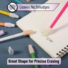 image:imageMr Pen Pencil Top Erasers 120 Pack LatexFree NoSmudge  Cap Pencil Erasers for Precise Erasing Kids Teachers Studying Supplies Vibrant ColorsNatural Colors