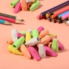 image:imageMr Pen Pencil Top Erasers 120 Pack LatexFree NoSmudge  Cap Pencil Erasers for Precise Erasing Kids Teachers Studying Supplies Vibrant ColorsNeon