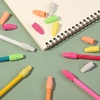 image:imageMr Pen Pencil Top Erasers 120 Pack LatexFree NoSmudge  Cap Pencil Erasers for Precise Erasing Kids Teachers Studying Supplies Vibrant ColorsNeon