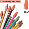image:imageMr Pen Pencil Top Erasers 120 Pack LatexFree NoSmudge  Cap Pencil Erasers for Precise Erasing Kids Teachers Studying Supplies Vibrant ColorsOld Mill