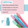 image:imageMr Pen Pencil Top Erasers 120 Pack LatexFree NoSmudge  Cap Pencil Erasers for Precise Erasing Kids Teachers Studying Supplies Vibrant ColorsPastel