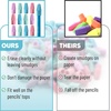 image:imageMr Pen Pencil Top Erasers 120 Pack LatexFree NoSmudge  Cap Pencil Erasers for Precise Erasing Kids Teachers Studying Supplies Vibrant ColorsPastel