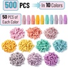 image:imageMr Pen Pencil Top Erasers 120 Pack LatexFree NoSmudge  Cap Pencil Erasers for Precise Erasing Kids Teachers Studying Supplies Vibrant ColorsPastel