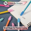 image:imageMr Pen Pencil Top Erasers 120 Pack LatexFree NoSmudge  Cap Pencil Erasers for Precise Erasing Kids Teachers Studying Supplies Vibrant ColorsPink  Mint Hues