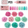 image:imageMr Pen Pencil Top Erasers 120 Pack LatexFree NoSmudge  Cap Pencil Erasers for Precise Erasing Kids Teachers Studying Supplies Vibrant ColorsPink  Mint Hues