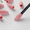 image:imageMr Pen Pencil Top Erasers 120 Pack LatexFree NoSmudge  Cap Pencil Erasers for Precise Erasing Kids Teachers Studying Supplies Vibrant ColorsPink
