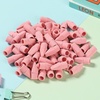 image:imageMr Pen Pencil Top Erasers 120 Pack LatexFree NoSmudge  Cap Pencil Erasers for Precise Erasing Kids Teachers Studying Supplies Vibrant ColorsPink