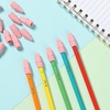 image:imageMr Pen Pencil Top Erasers 120 Pack LatexFree NoSmudge  Cap Pencil Erasers for Precise Erasing Kids Teachers Studying Supplies Vibrant ColorsPink