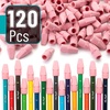 image:imageMr Pen Pencil Top Erasers 120 Pack LatexFree NoSmudge  Cap Pencil Erasers for Precise Erasing Kids Teachers Studying Supplies Vibrant ColorsPink