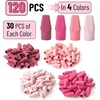 image:imageMr Pen Pencil Top Erasers 120 Pack LatexFree NoSmudge  Cap Pencil Erasers for Precise Erasing Kids Teachers Studying Supplies Vibrant ColorsPink Shades
