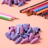 image:imageMr Pen Pencil Top Erasers 120 Pack LatexFree NoSmudge  Cap Pencil Erasers for Precise Erasing Kids Teachers Studying Supplies Vibrant ColorsPurple Shades