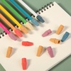 image:imageMr Pen Pencil Top Erasers 120 Pack LatexFree NoSmudge  Cap Pencil Erasers for Precise Erasing Kids Teachers Studying Supplies Vibrant ColorsRetro Colors