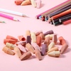 image:imageMr Pen Pencil Top Erasers 120 Pack LatexFree NoSmudge  Cap Pencil Erasers for Precise Erasing Kids Teachers Studying Supplies Vibrant ColorsSunset Orange