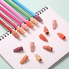 image:imageMr Pen Pencil Top Erasers 120 Pack LatexFree NoSmudge  Cap Pencil Erasers for Precise Erasing Kids Teachers Studying Supplies Vibrant ColorsSunset Orange