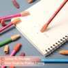 image:imageMr Pen Pencil Top Erasers 120 Pack LatexFree NoSmudge  Cap Pencil Erasers for Precise Erasing Kids Teachers Studying Supplies Vibrant ColorsSunset Orange
