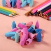 image:imageMr Pen Pencil Top Erasers 120 Pack LatexFree NoSmudge  Cap Pencil Erasers for Precise Erasing Kids Teachers Studying Supplies Vibrant ColorsTropical Breeze
