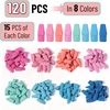 image:imageMr Pen Pencil Top Erasers 120 Pack LatexFree NoSmudge  Cap Pencil Erasers for Precise Erasing Kids Teachers Studying Supplies Vibrant ColorsTropical Breeze
