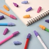 image:imageMr Pen Pencil Top Erasers 120 Pack LatexFree NoSmudge  Cap Pencil Erasers for Precise Erasing Kids Teachers Studying Supplies Vibrant ColorsTwilight Pulse