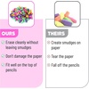 image:imageMr Pen Pencil Top Erasers 120 Pack LatexFree NoSmudge  Cap Pencil Erasers for Precise Erasing Kids Teachers Studying Supplies Vibrant ColorsVibrant