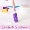 image:imageMr Pen Pencil Top Erasers 120 Pack LatexFree NoSmudge  Cap Pencil Erasers for Precise Erasing Kids Teachers Studying Supplies Vibrant ColorsVibrant
