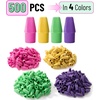 image:imageMr Pen Pencil Top Erasers 120 Pack LatexFree NoSmudge  Cap Pencil Erasers for Precise Erasing Kids Teachers Studying Supplies Vibrant ColorsVibrant