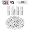 image:imageMr Pen Pencil Top Erasers 120 Pack LatexFree NoSmudge  Cap Pencil Erasers for Precise Erasing Kids Teachers Studying Supplies Vibrant ColorsWhite