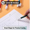image:imageMr Pen Pencil Top Erasers 120 Pack LatexFree NoSmudge  Cap Pencil Erasers for Precise Erasing Kids Teachers Studying Supplies Vibrant ColorsWhite