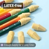 image:imageMr Pen Pencil Top Erasers 120 Pack LatexFree NoSmudge  Cap Pencil Erasers for Precise Erasing Kids Teachers Studying Supplies Vibrant ColorsYellow