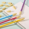 image:imageMr Pen Pencil Top Erasers 120 Pack LatexFree NoSmudge  Cap Pencil Erasers for Precise Erasing Kids Teachers Studying Supplies Vibrant ColorsYellow