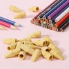 image:imageMr Pen Pencil Top Erasers 120 Pack LatexFree NoSmudge  Cap Pencil Erasers for Precise Erasing Kids Teachers Studying Supplies Vibrant ColorsYellow
