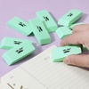 image:imageMr Pen Pink Pencil Eraser 12 Pack  Large Latex Free Block Erasers for School Office Art Sketching Homework Exams Clean SmudgeFree CorrectionGreen