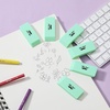 image:imageMr Pen Pink Pencil Eraser 12 Pack  Large Latex Free Block Erasers for School Office Art Sketching Homework Exams Clean SmudgeFree CorrectionGreen
