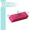 image:imageMr Pen Pink Pencil Eraser 12 Pack  Large Latex Free Block Erasers for School Office Art Sketching Homework Exams Clean SmudgeFree CorrectionNeon