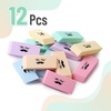 image:imageMr Pen Pink Pencil Eraser 12 Pack  Large Latex Free Block Erasers for School Office Art Sketching Homework Exams Clean SmudgeFree CorrectionPastel