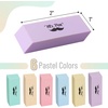 image:imageMr Pen Pink Pencil Eraser 12 Pack  Large Latex Free Block Erasers for School Office Art Sketching Homework Exams Clean SmudgeFree CorrectionPastel