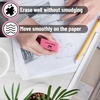 image:imageMr Pen Pink Pencil Eraser 12 Pack  Large Latex Free Block Erasers for School Office Art Sketching Homework Exams Clean SmudgeFree CorrectionPink