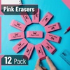 image:imageMr Pen Pink Pencil Eraser 12 Pack  Large Latex Free Block Erasers for School Office Art Sketching Homework Exams Clean SmudgeFree CorrectionPink