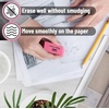 image:imageMr Pen Pink Pencil Eraser 12 Pack  Large Latex Free Block Erasers for School Office Art Sketching Homework Exams Clean SmudgeFree CorrectionPink