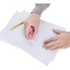 image:imageMr Pen Pink Pencil Eraser 12 Pack  Large Latex Free Block Erasers for School Office Art Sketching Homework Exams Clean SmudgeFree CorrectionPink