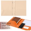 image:imageMr Pen Plastic Folders with Pockets and Prongs 5 Pack Letter Size  Flexible Plastic Folders with ProngsAutumn Earth Colors