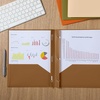 image:imageMr Pen Plastic Folders with Pockets and Prongs 5 Pack Letter Size  Flexible Plastic Folders with ProngsAutumn Earth Colors
