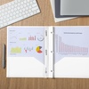 image:imageMr Pen Plastic Folders with Pockets and Prongs 5 Pack Letter Size  Flexible Plastic Folders with ProngsBlack and White