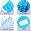 image:imageMr Pen Plastic Folders with Pockets and Prongs 5 Pack Letter Size  Flexible Plastic Folders with ProngsBlue  Organizational Sheets