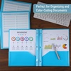 image:imageMr Pen Plastic Folders with Pockets and Prongs 5 Pack Letter Size  Flexible Plastic Folders with ProngsBlue  Organizational Sheets
