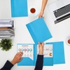 image:imageMr Pen Plastic Folders with Pockets and Prongs 5 Pack Letter Size  Flexible Plastic Folders with ProngsBlue