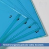 image:imageMr Pen Plastic Folders with Pockets and Prongs 5 Pack Letter Size  Flexible Plastic Folders with ProngsBlue