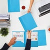 image:imageMr Pen Plastic Folders with Pockets and Prongs 5 Pack Letter Size  Flexible Plastic Folders with ProngsBlue