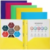 image:imageMr Pen Plastic Folders with Pockets and Prongs 5 Pack Letter Size  Flexible Plastic Folders with ProngsBright Colors
